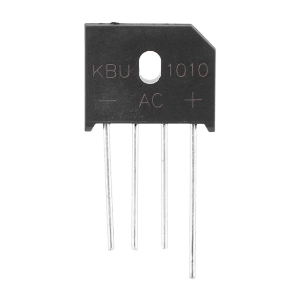 10A 1000V diodbrygga KBU1010 Likriktarbrygga för elektroniska kretsar (2st)