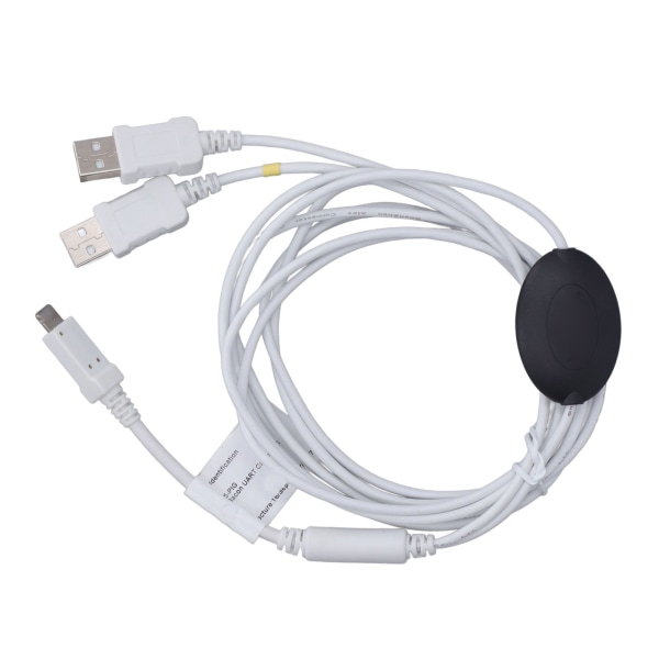 DCSD USB Flash Engineering Kabel Realtidsdetektering Mobiltelefon Testsladd för IPhone 6S X Svart