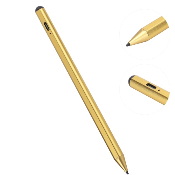 Handskrift Stylus Pen Magnet Touching Control Touch Screen för IOS Tablet PC Golden