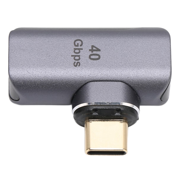 Magnetisk USB C-adapter 100W Snabbladdning 40Gbps 8K Plug and Play USB C till C rätvinkel magnetadapter