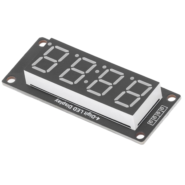 4 set 4-siffrigt digitalt rör LED-displaykort 7 segment klockmodul TM1637 0,56 tum Grön MRA041A