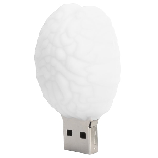 Memory Stick 2.0 USB minne Pendrive Bärbar Datalagring Cartoon Brain Doll White16GB