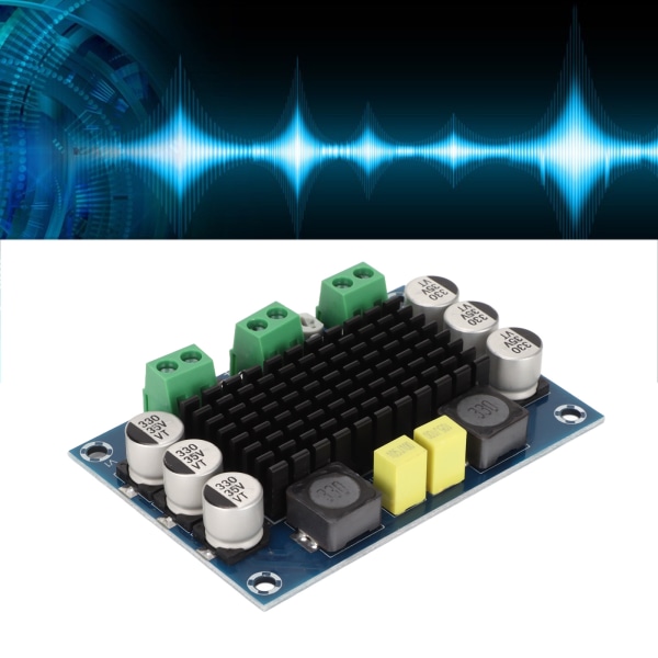 Mono Power Amplifier Board 100W 1-kanals förstärkarmodul för ljudsystem Högtalare DIY DC12‑26V