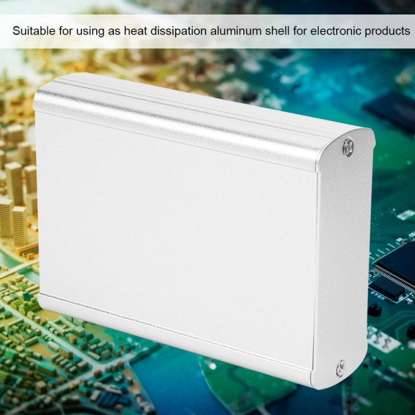 32x82x110 mm aluminiumprojektlåda case Värmeavledningsskalhus för elektronisk produkt