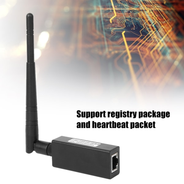RS485 till WiFi Serial Server Extern Antenn Trådlös kommunikationsmodul RJ45-gränssnitt