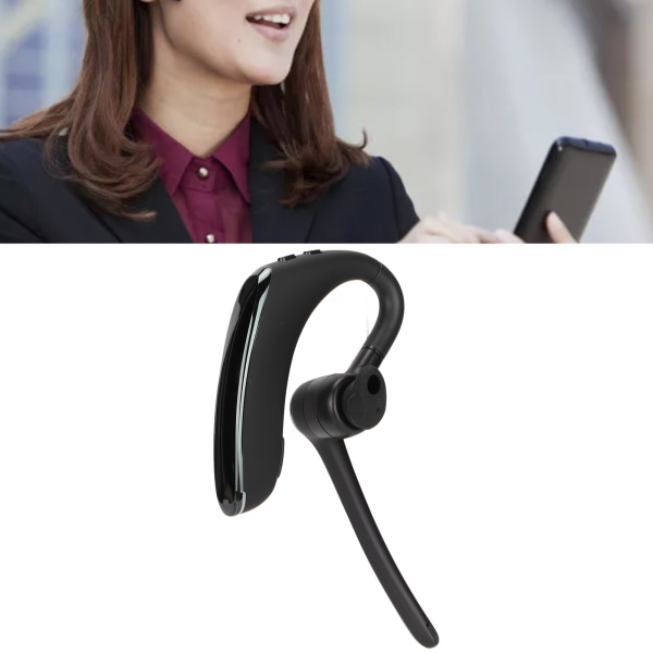 F910 Wireless Wrap Around-hörlurar Bluetooth 5.0 Single Ear-hörlurar med brusreducerande mikrofon