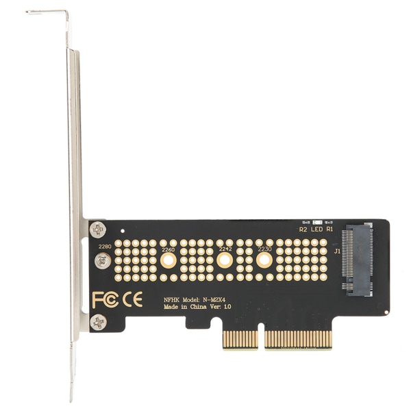 Adapterkort PCI-E 3.0 X4 till NVMe M.2 NGFF SSD-omvandlare för 2230 2242 2260 2280