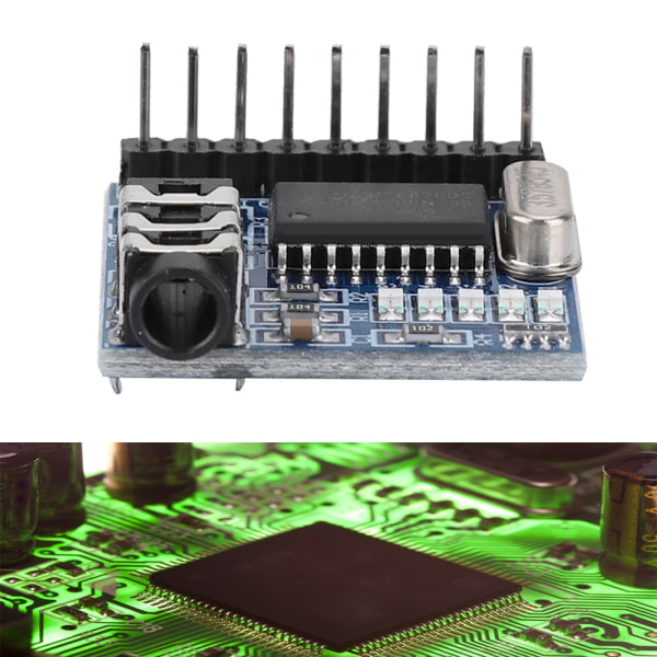 A120 MT8870 DTMF Röstavkodarmodul Telefon Ljudavkodare Talavkodning