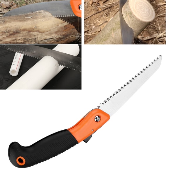 Hopfällbar bärbar manuell beskärningssåg med halkskyddshandtag för trädgårdsskötsel för utomhusbruk Trädklippningsverktyg
