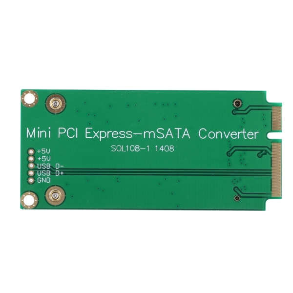 mSATA SSD till SATA Mini PCIE SSD Riser Card Adapter Converter för ASUS Laptop