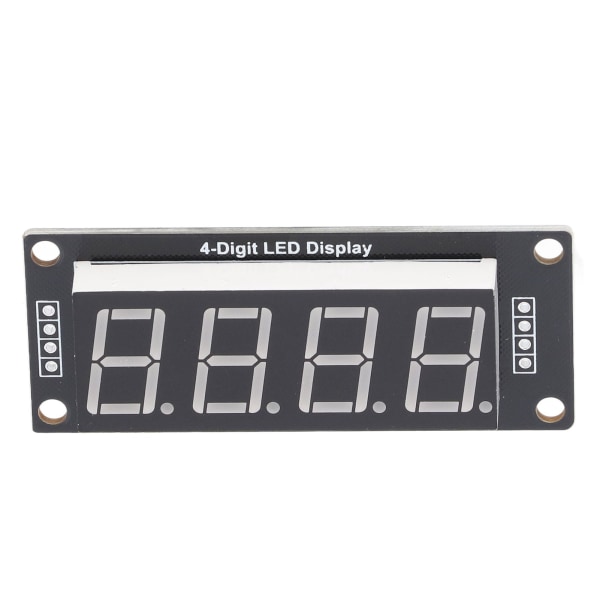 4st LED-segment digital displaymodul 4 bitar 7 segment PCB klockmodul 0,56 tum MRA172B Blå