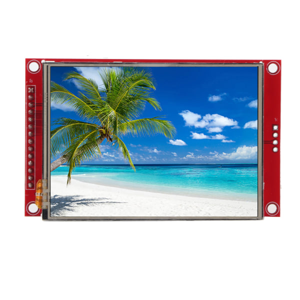 3,2 tum 240*320 TFT LCD-skärmmodul med minneskorthållare (med pekfunktion)