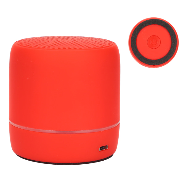 Bärbar Bluetooth5.0-högtalare Bas Stereo 280Hz‑16KHz Mini-resehögtalare för utomhusröd