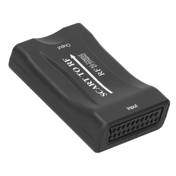 SCART till för RF-videoadapter för RF 67,25Mhz/61,25Mhz Output Converter för TV-box