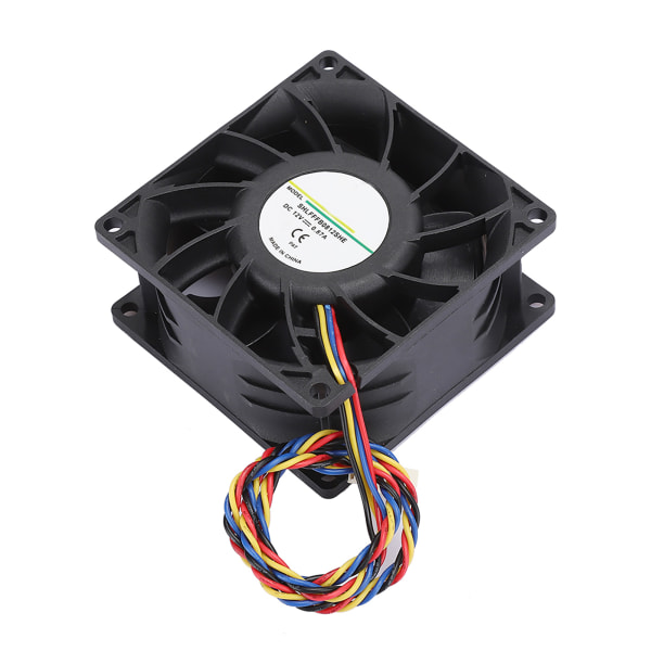 CPU-kylare Dual Ball PWM 4-tråds datorchassi Kylfläkt 4900RPM Hastighet 12V 0,87A