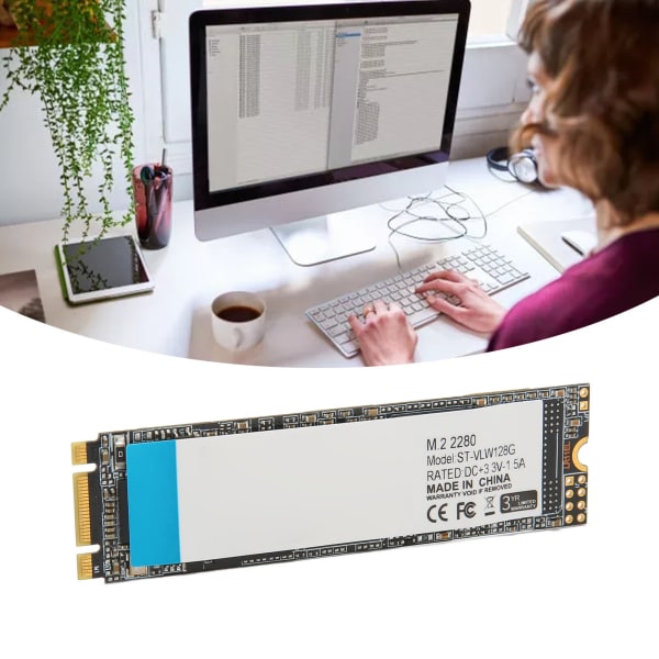 Intern Gaming SSD M.2 2280 SATA III 6Gb/s 3D TLC NAND 500/450MB/s Dator SSD för stationär bärbar dator Moderkort 256GB