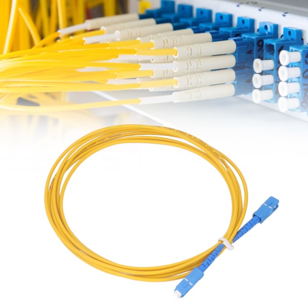 5st optisk fiberförlängningskabel Enkelläge LSZH mantel Fiberoptisk bygelsladd Telecom Grade