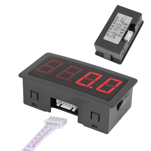 4 Digital LED-varvräknare RPM Hastighetsmätare Hall-närhetsbrytare Sensor NPN(röd)