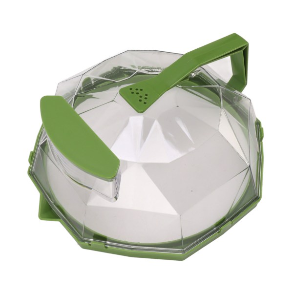 Mikrovågsstänk cover PC matstänkskydd med förlängningshandtag för kök Matlagning Gräsgrönt