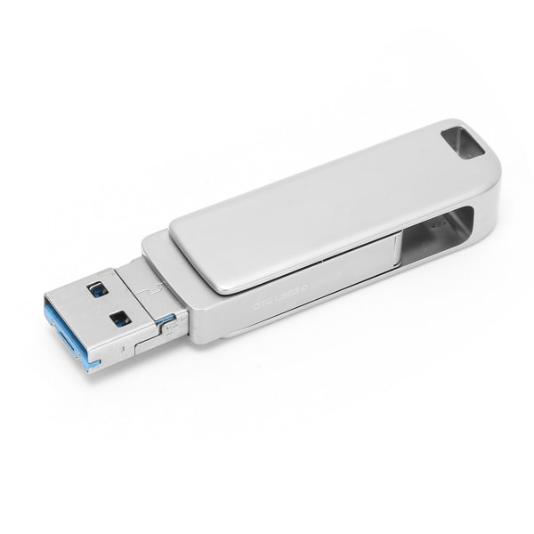 Yvonne U Disk OTG 3-portars flashminne USB3.0 Hög skriv- och läshastighet Memory Disk128G