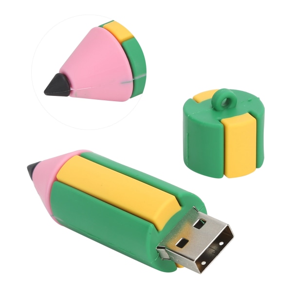 Flash Drive USB U Disk Penna Modell Memory Stick Mobil Dataöverföring Lagring Device32GB