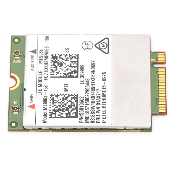LTE-modul för Lenovo ThinkPad/Huawei ME906S-158 WWAN 4G mobilt bredbandskort FRU 01AX717