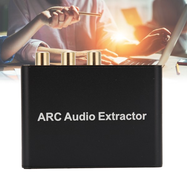 ARC till Audio Adapter HD Multimedia Interface Audio Return Channel Adapter Stöd 3,5 mm uttag