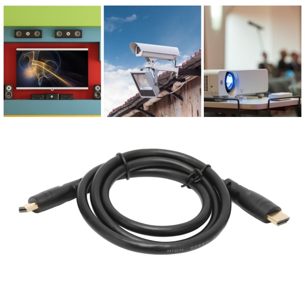 HD Multimedia Interface Connecting Line 4K 120Hz 8K 60Hz Displayport-kabel för TV-datorprojektion Set Top Box 1m/3.28ft
