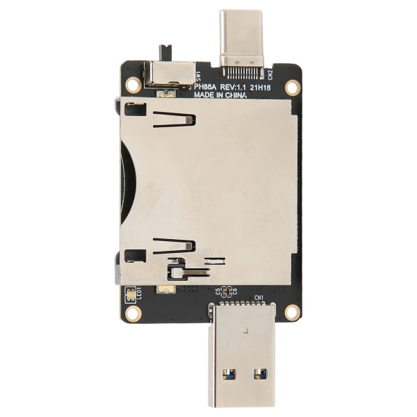 CFExpress-kortläsare USB3.1 TYP C 10 Gbps Stöd 2TB Dual Interface Ultrasnabb överföring PH86A CFE-kortläsare