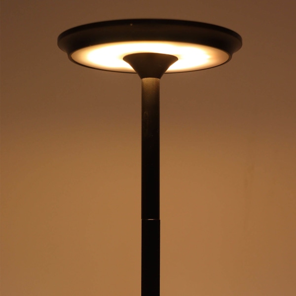 Sladdlös bordslampa 3 färger Steglös dimmer LED-bordslampa Uppladdningsbar Touch-lampa Nattduksbord Lampa för restaurangbarer Hem Svart