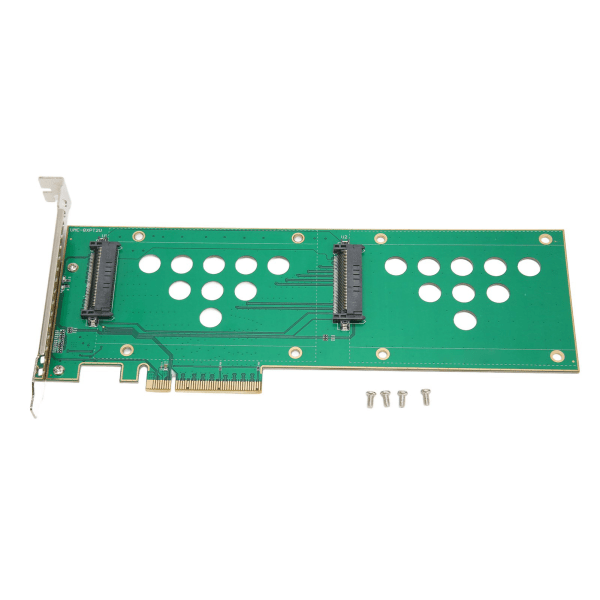 U.2 Nvme PCIe SSD Adapter Card 40Gbps High Speed ​​PCIE3.0 X8 X16 TO U.2x2 Dual Drive U.2 Nvme PCIe SSD Riser Card
