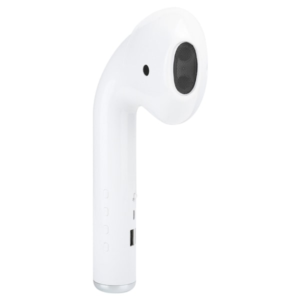 Innovativ Giant-hörlurshögtalare Trådlös Bluetooth -högtalare Stereomusikstöd TF CardWhite
