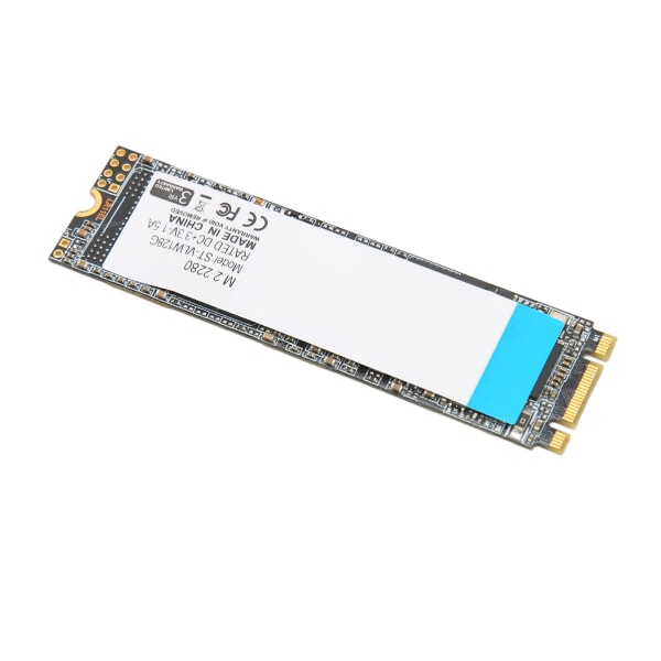 Intern Gaming SSD M.2 2280 SATA III 6Gb/s 3D TLC NAND 500/450MB/s Dator SSD för stationär bärbar dator Moderkort 128GB
