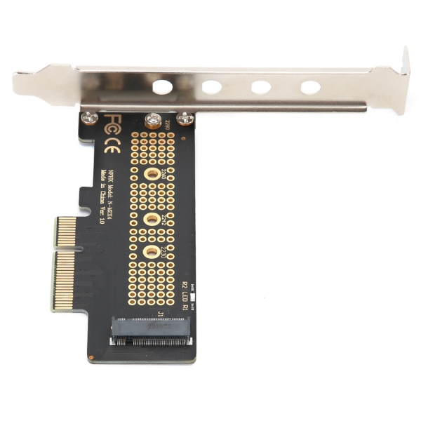 Adapterkort PCI-E 3.0 X4 till NVMe M.2 NGFF SSD-omvandlare för 2230 2242 2260 2280