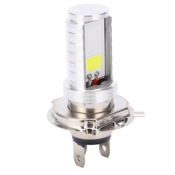 Motorcykelstrålkastare Lampa LED-ljus H4 COB Chip Modul Glödlampa helljus DC12‑80V