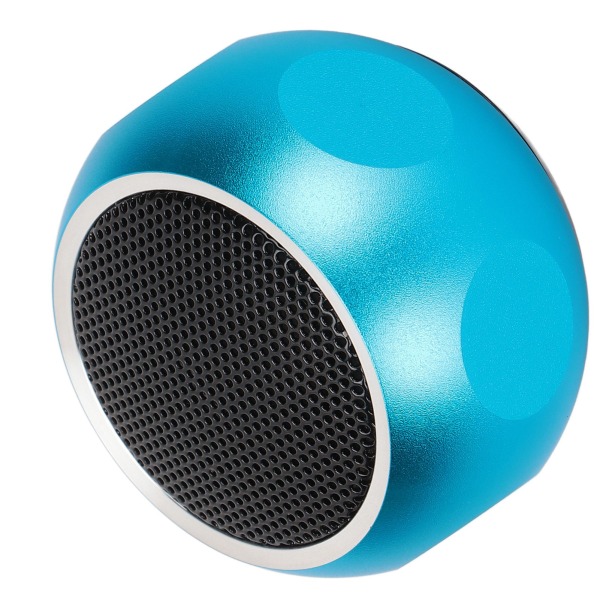 Mini Bärbar Bluetooth högtalare Söt liten trådlös högtalare med snodd för duschcykel Bil TravelBlue