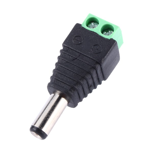 2,1 x 5,5 mm DC Power Hane Plug Jack Adapter Connector Plug for CCTV LED Light