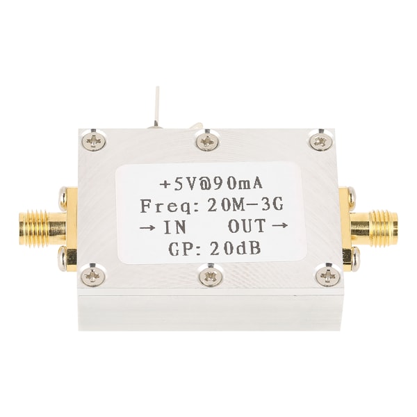 1 st bredband 0,02-3GHZ Gain 20DB RF- power radiofrekvens