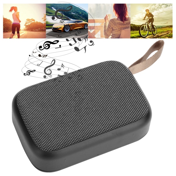 Bluetooth högtalare Subwoofer Trådlös Stereo Bärbar USB Mini-ljud med FM RadioCoffee Color