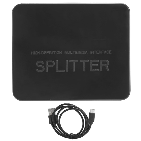 4K HDMI Splitter 1080P HDCP Switcher Separation Amplifier 1 In 2 Out Dual Display
