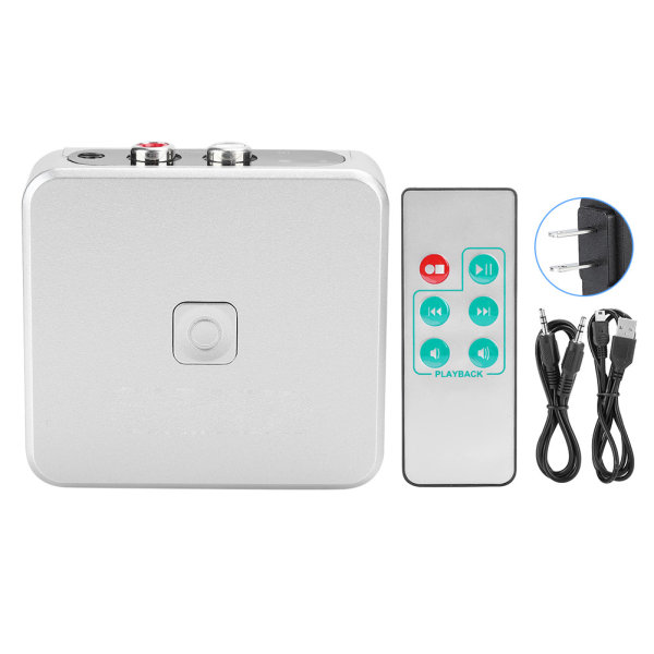 WL241 USB Digital Audio Recorder Driver Free Converter MP3 Audio Adapter (100V-240V)US
