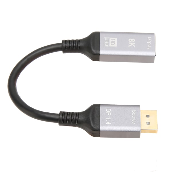 DisplayPort 1.4 till HD multimediagränssnitt 2.1-kabel 8K 48Gbps Stöd HDR 3D AV-adaptersladd för bärbar dator TV-projektor