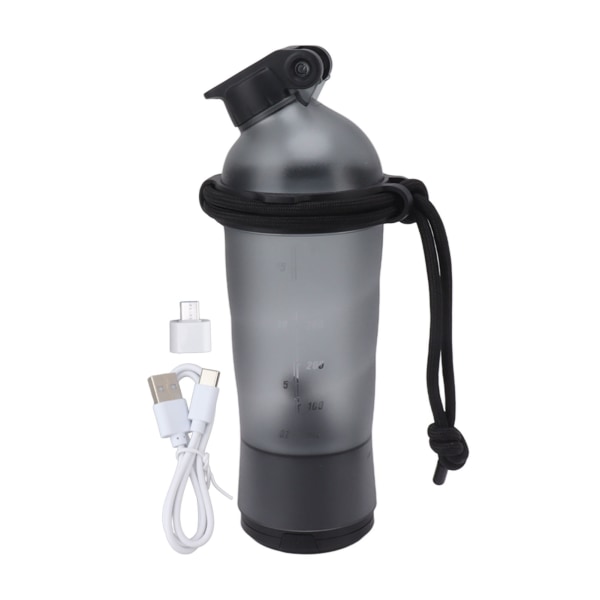 Självomrörande kopp 550ml Elektrisk automatisk blandningskopp Kaffeblandningsflaska för att dricka