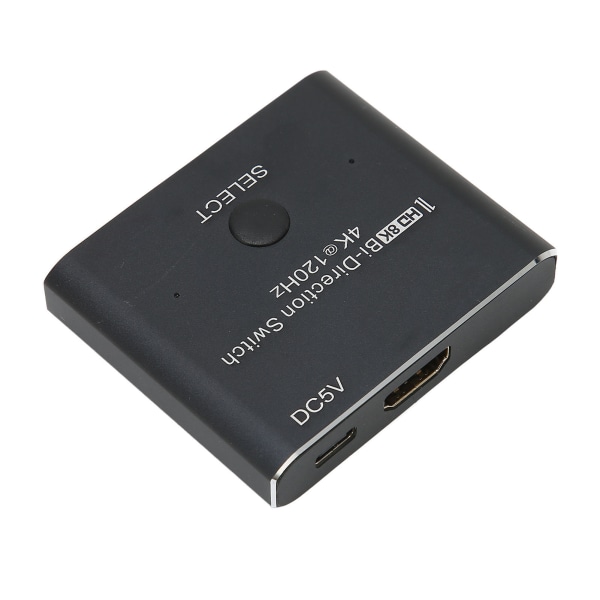 E0101 HD Multimedia Interface Dubbelriktad switch 8K vid 60Hz 2 in 1 ut/1 in 2 ut 3D dubbelriktad switch för PS5