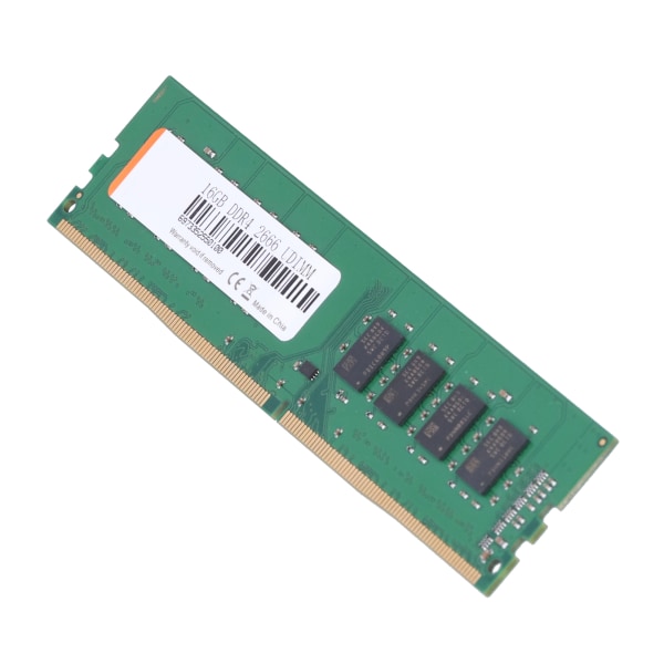 WALRAM Desktop Memory Ram 16GB DDR4 2666MHz 288PIN Green Board datortillbehör