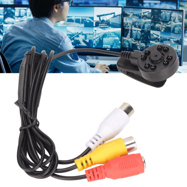 CCTV-säkerhetskamera IR 940nm 8-ljus PAL-videoformat 800 TVL AHD CCTV-kamera för hembutikskontor