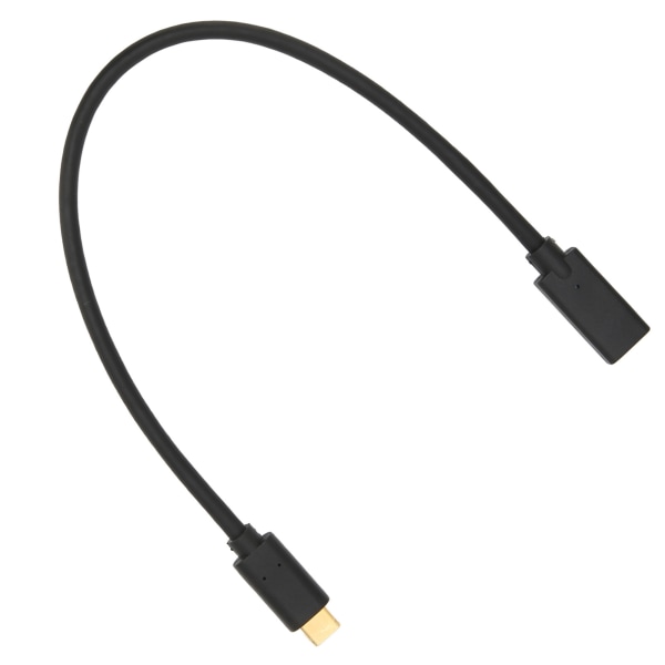 TypeC till TypeC-kabel 10Gbps USB 3.1 Snabbladdning ABS TypeC Hona till TypeC Hane för MacBook Pro för Huawei(0,3m 1,0ft)