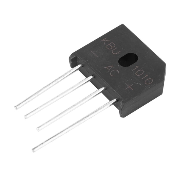 10A 1000V diodbrygga KBU1010 Likriktarbrygga för elektroniska kretsar (10 st)