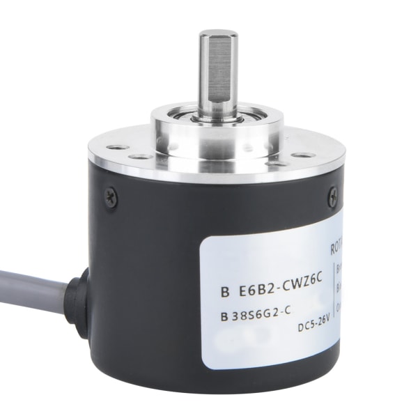 E6B2-CWZ6C Incremental Rotary Encoder Generellt ändamål Encoder 38mm Diameter (2500P/R)
