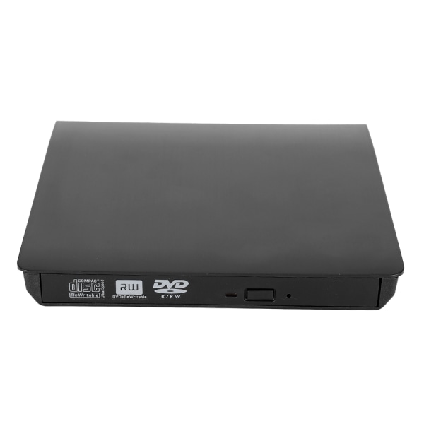 USB3.0 mobil optisk enhet DVD CD-brännare med halkfri matta för bärbar dator (svart)